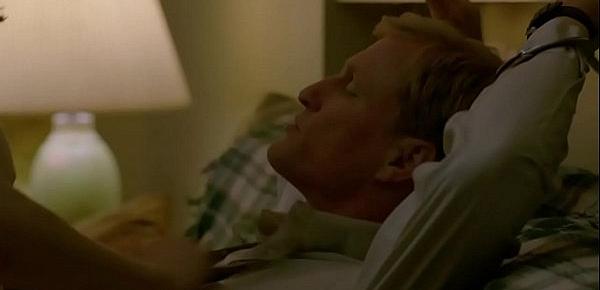  Alexandra Daddario and  Woody Harrelson sex scene in True Detective S01E02